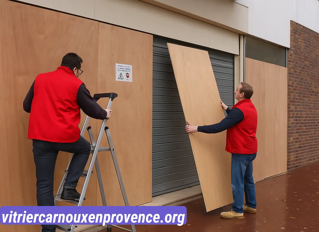 Mise en sécurité fermeture provisoire Carnoux-en-Provence